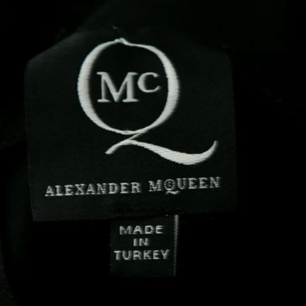 Alexander McQueen Pre-owned Cotton bottoms Black Dames