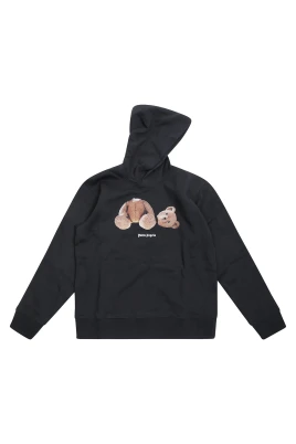Felpa Hoodie Stampa Bear