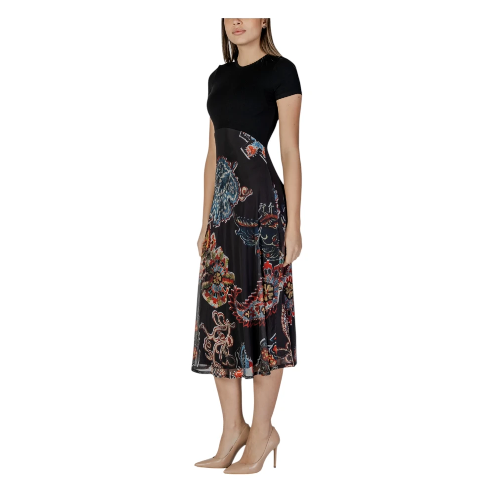 Desigual Lange Jurken Collectie voor Vrouwen Multicolor Dames