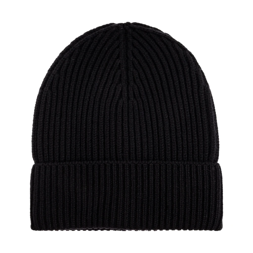 Dolce & Gabbana Wool Beanie - Female - Accessories - Black - One Size - Accessories