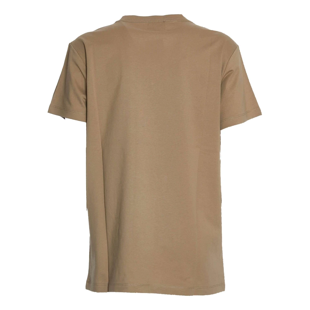 Isabel marant Beige Logo T-shirt Aw24 Beige Dames
