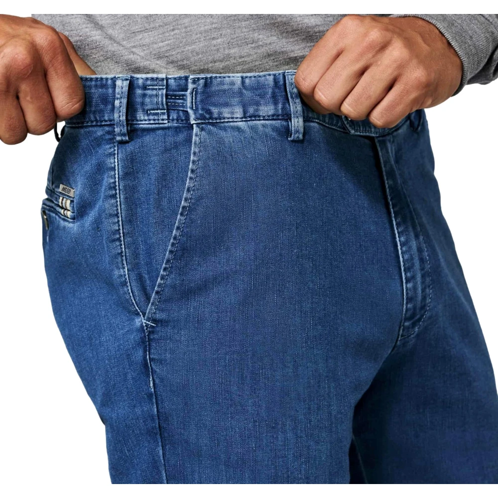 Meyer Heren Oslo Jeans Lichtblauw Blue Heren
