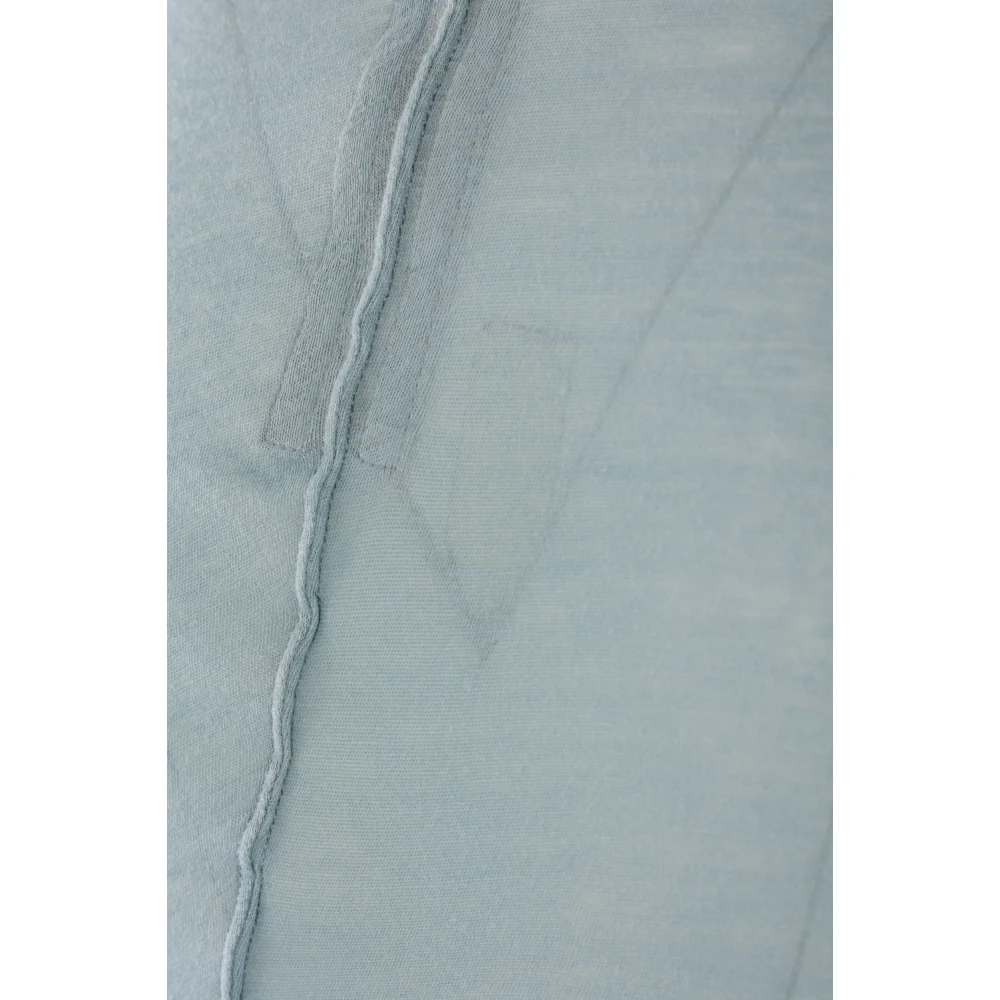 Rick Owens Cropped Top Blue Dames