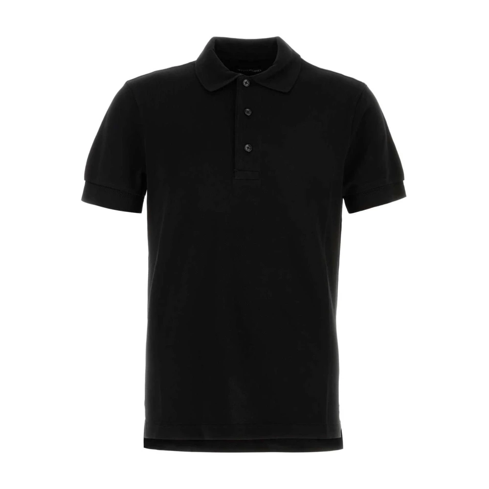 Tom Ford Herren Schwarz Oberteile, K, Lgröße: