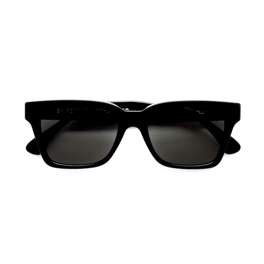 Svarte store solbriller