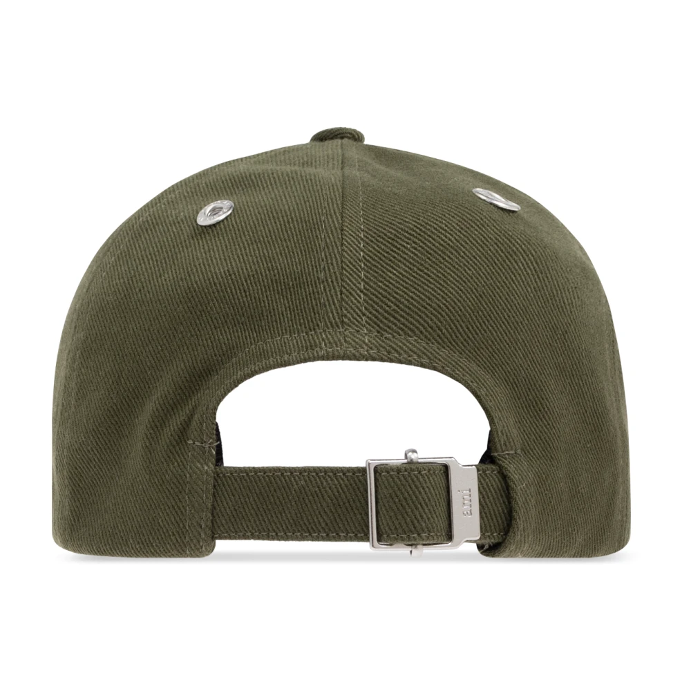 Ami Paris Baseball Cap Green Unisex