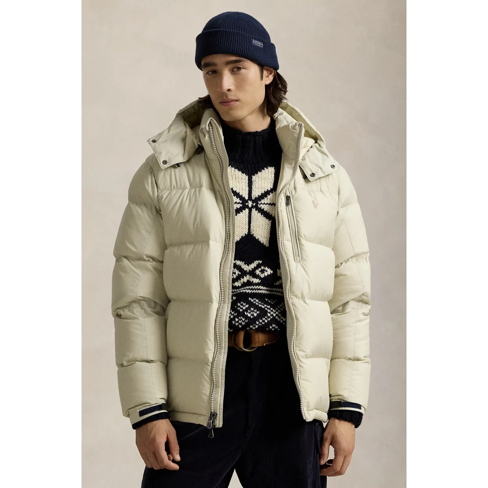 Ralph Lauren Stijlvolle Donsjas Basic Sand Beige Heren