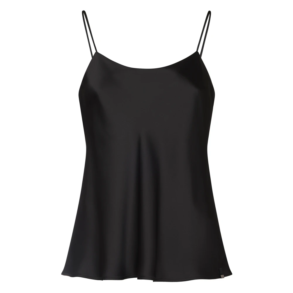 Herno Mujer Negro Camisetas, Talla: L