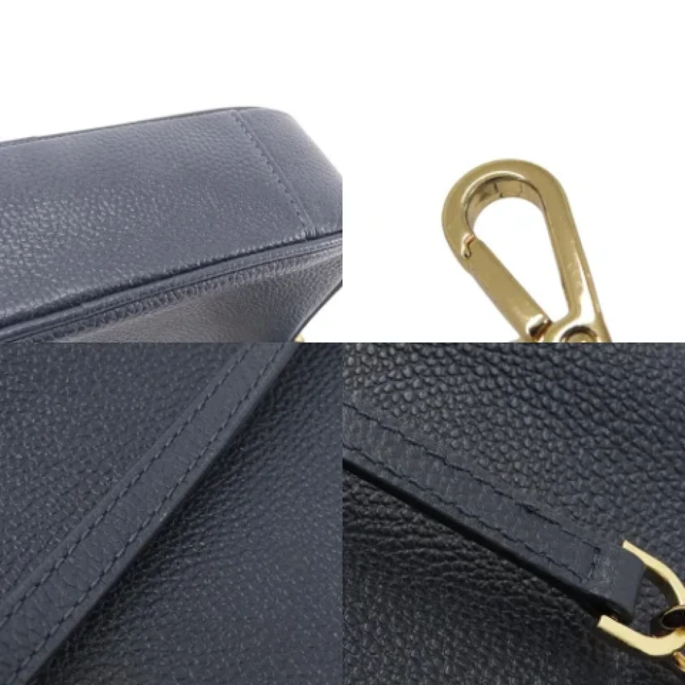 Michael Kors Pre-owned Leather shoulder-bags Blue Dames