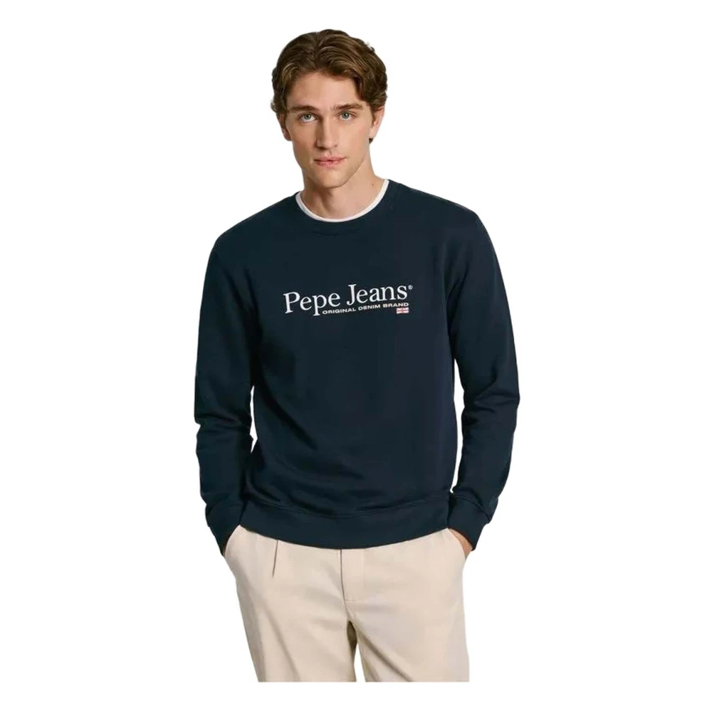 Pepe Jeans Sean Hoodie Blue Heren