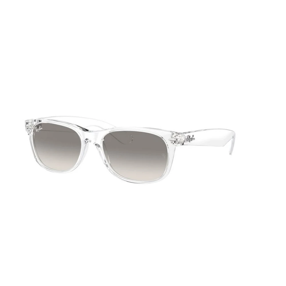 Ray-Ban Gray Sunglasses, Unisex, 55 Mm, Wayfarer Sunglasses