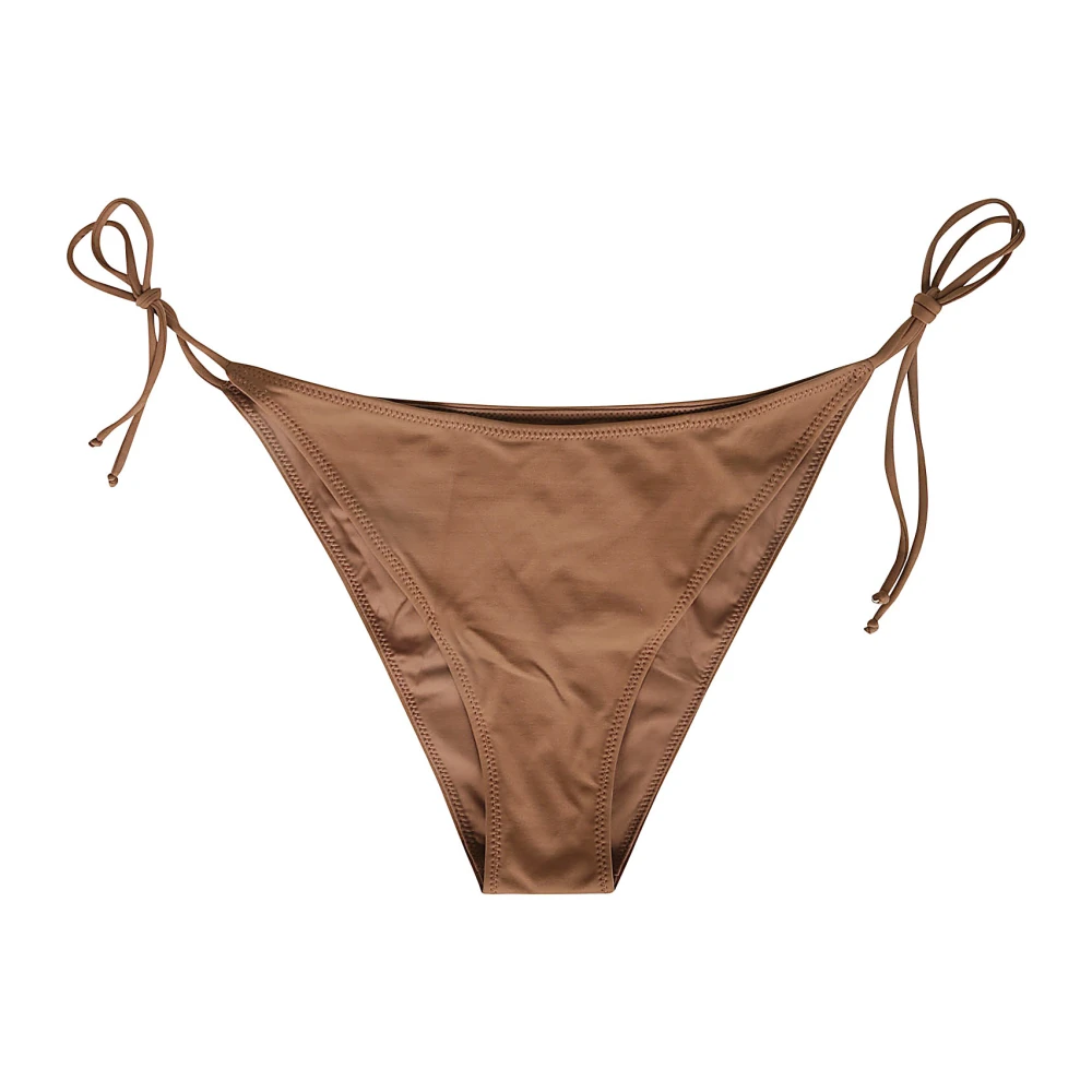 MC2 Saint Barth Virgo Lace-Up Bikini Brown Dames