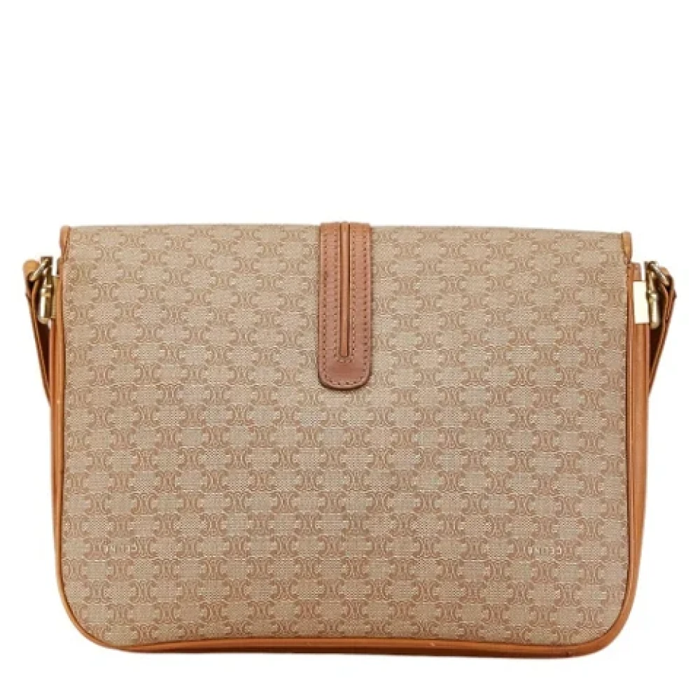Celine Vintage Pre-owned Leather celine-bags Brown Dames