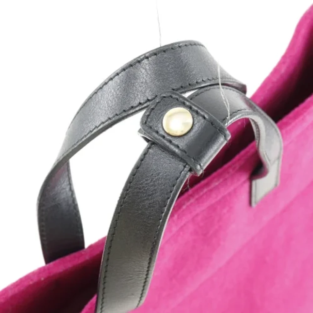 Yves Saint Laurent Vintage Pre-owned Leather totes Pink Dames