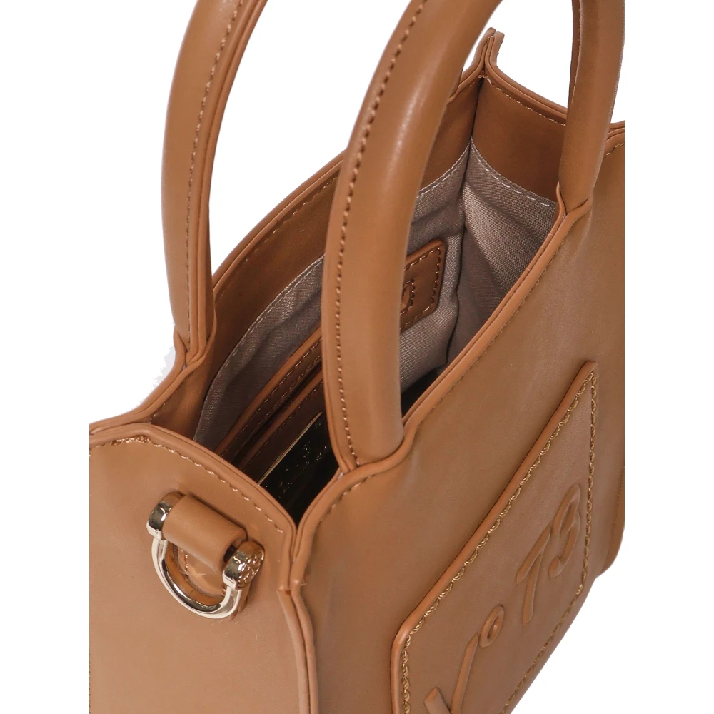 V73 Eco-leer Telefoontas met Verstelbare Band Brown Dames