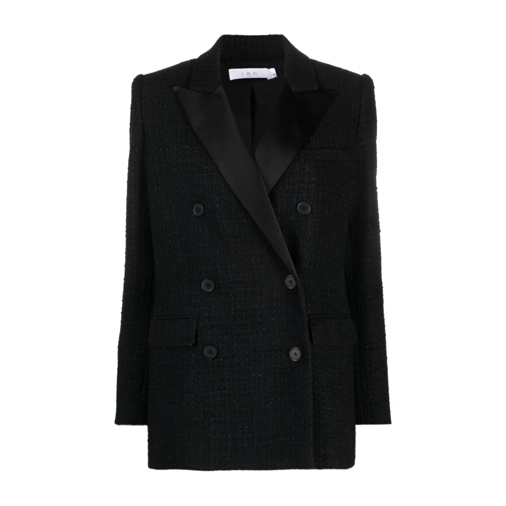 Iro Black Blazers, Female, M, Casual Blazer Adelaide Jacket
