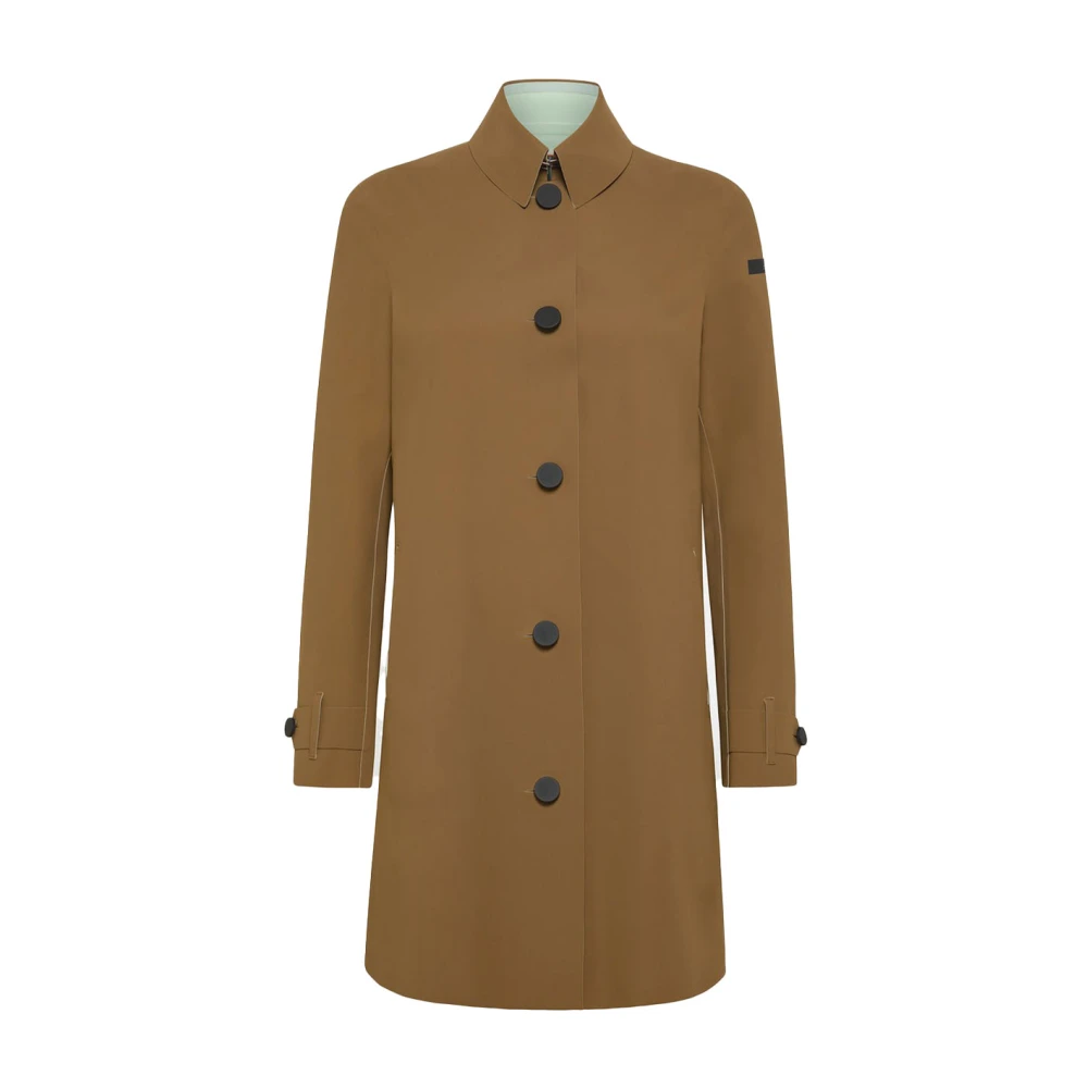 RRD Modern Vierkant Design Jas Brown Dames