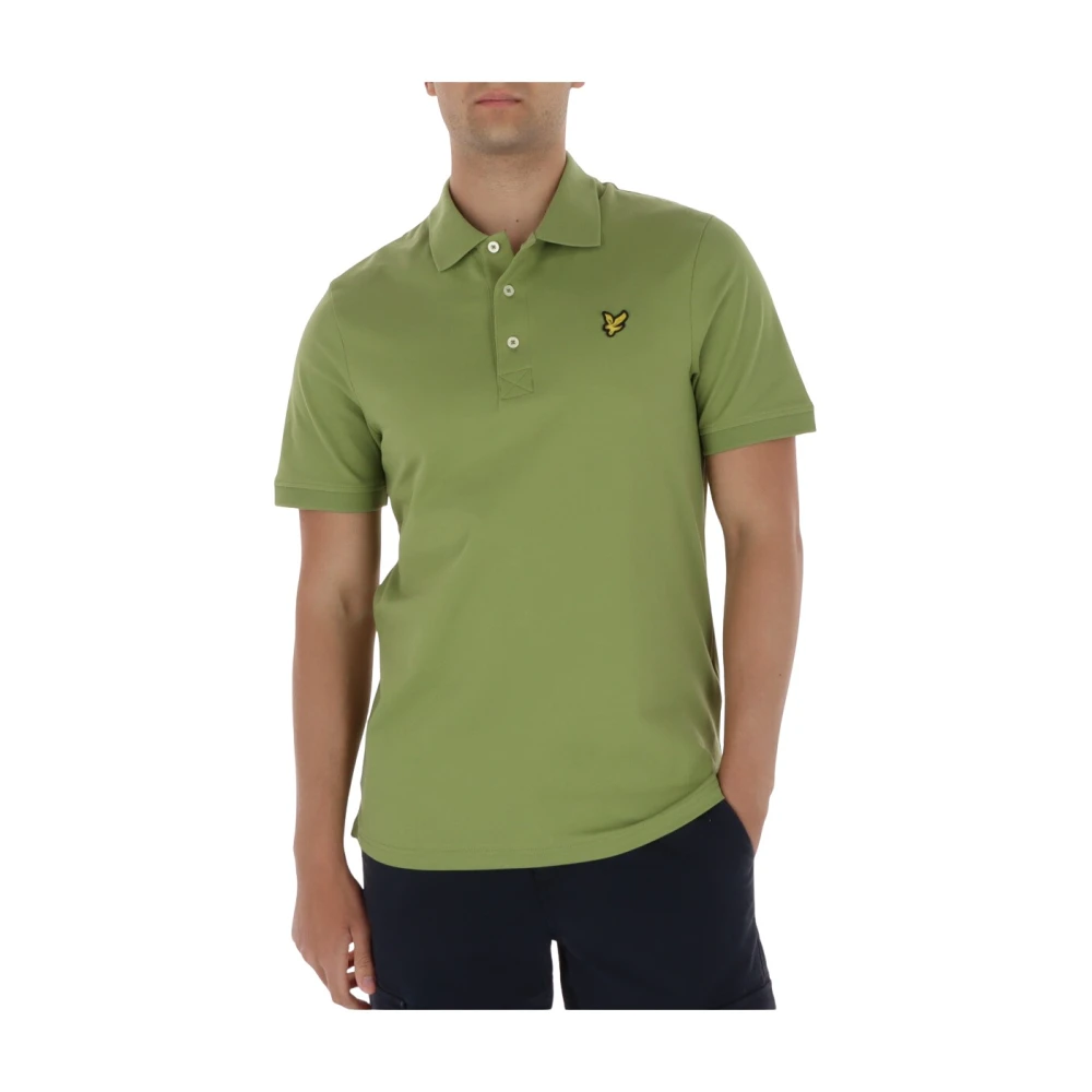 Lyle & Scott Uomo Vert Polo Plain - Immagine 2