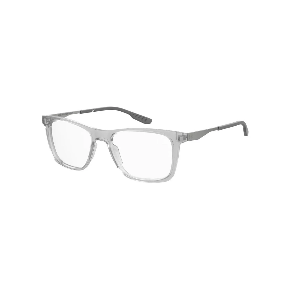 Under Armour Unisex Gray Transparent Acetate Glasses Frames
