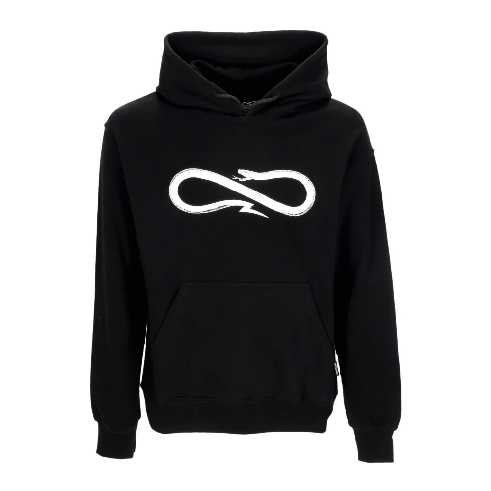 Propaganda Zwarte Lichtgewicht Logo Hoodie met Capuchon Black Heren