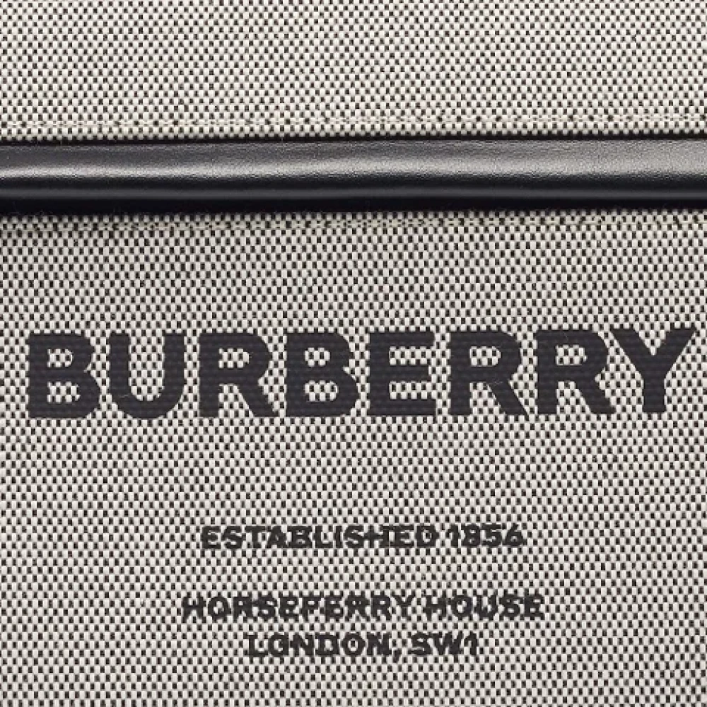 Burberry Vintage Pre-owned Leather burberry-bags Black Dames