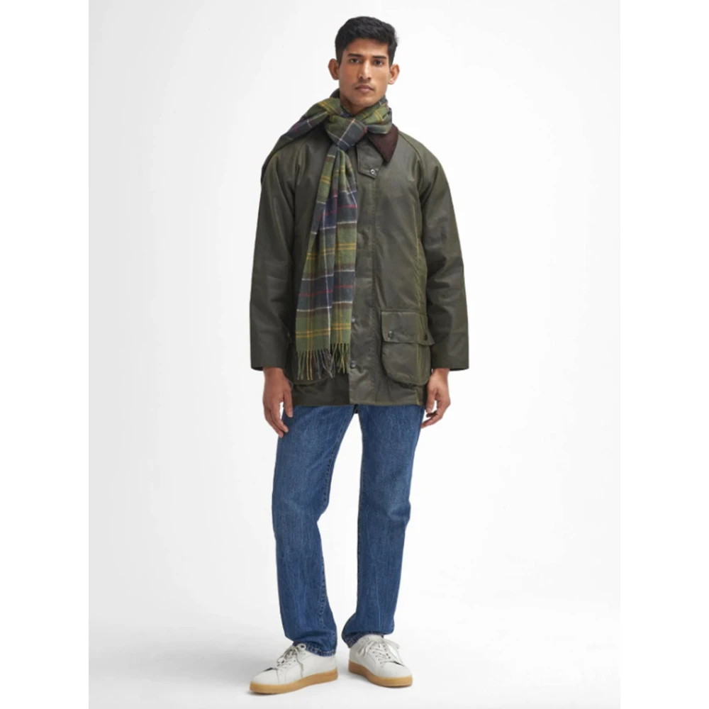 Barbour Tartan Braden Sjaal Groen Blauw Green Heren