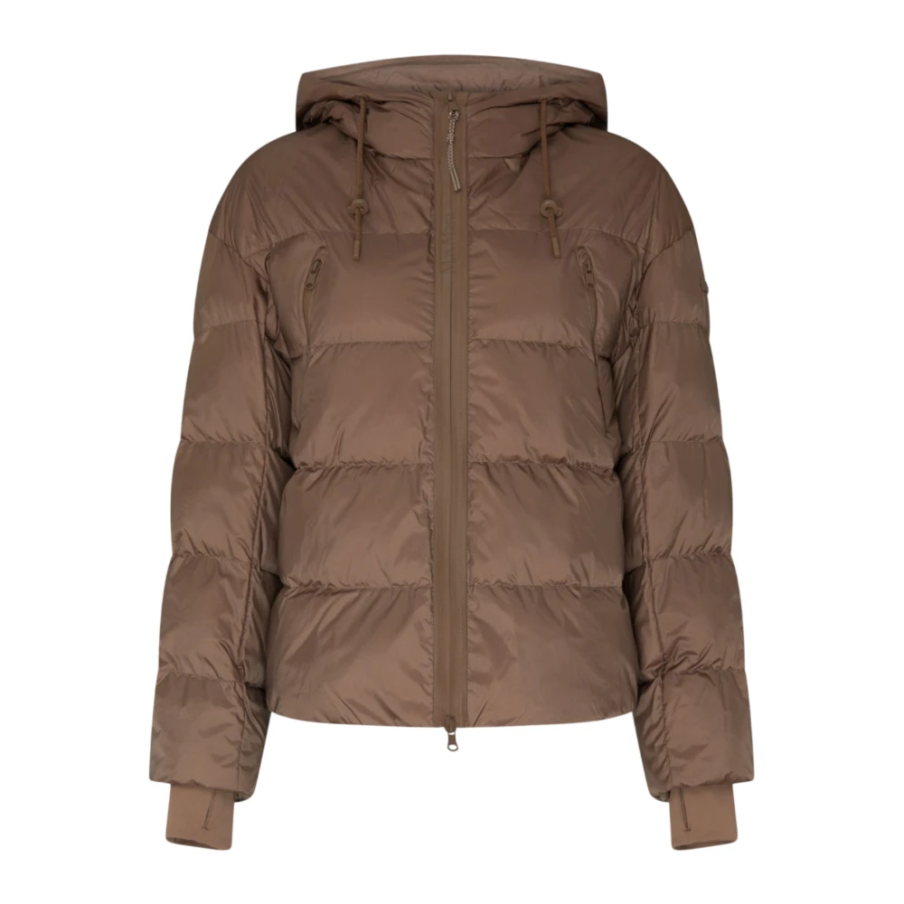Max Mara Bruine Piumino Candia Jas Brown Dames