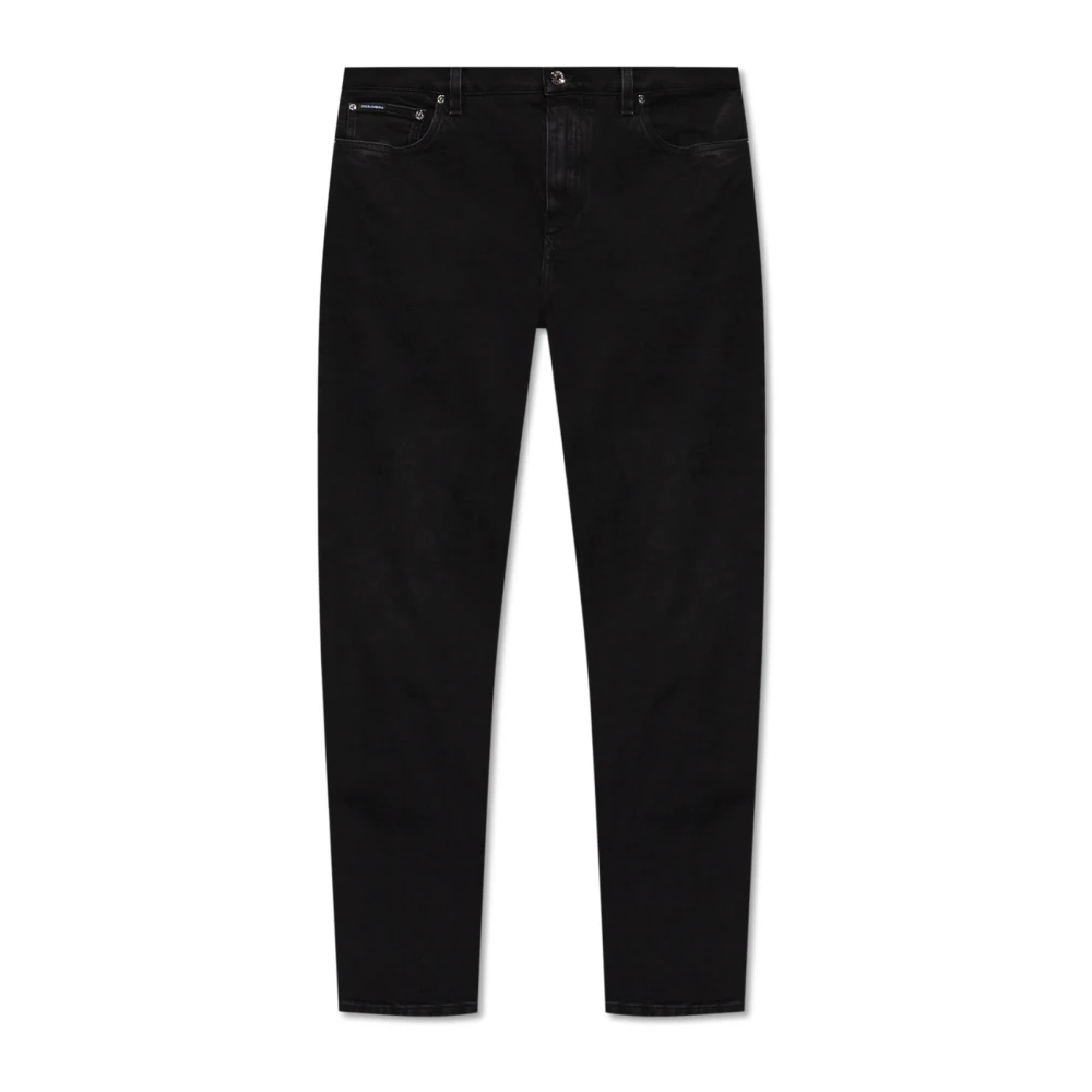 Dolce & Gabbana Losse jeans Black Heren