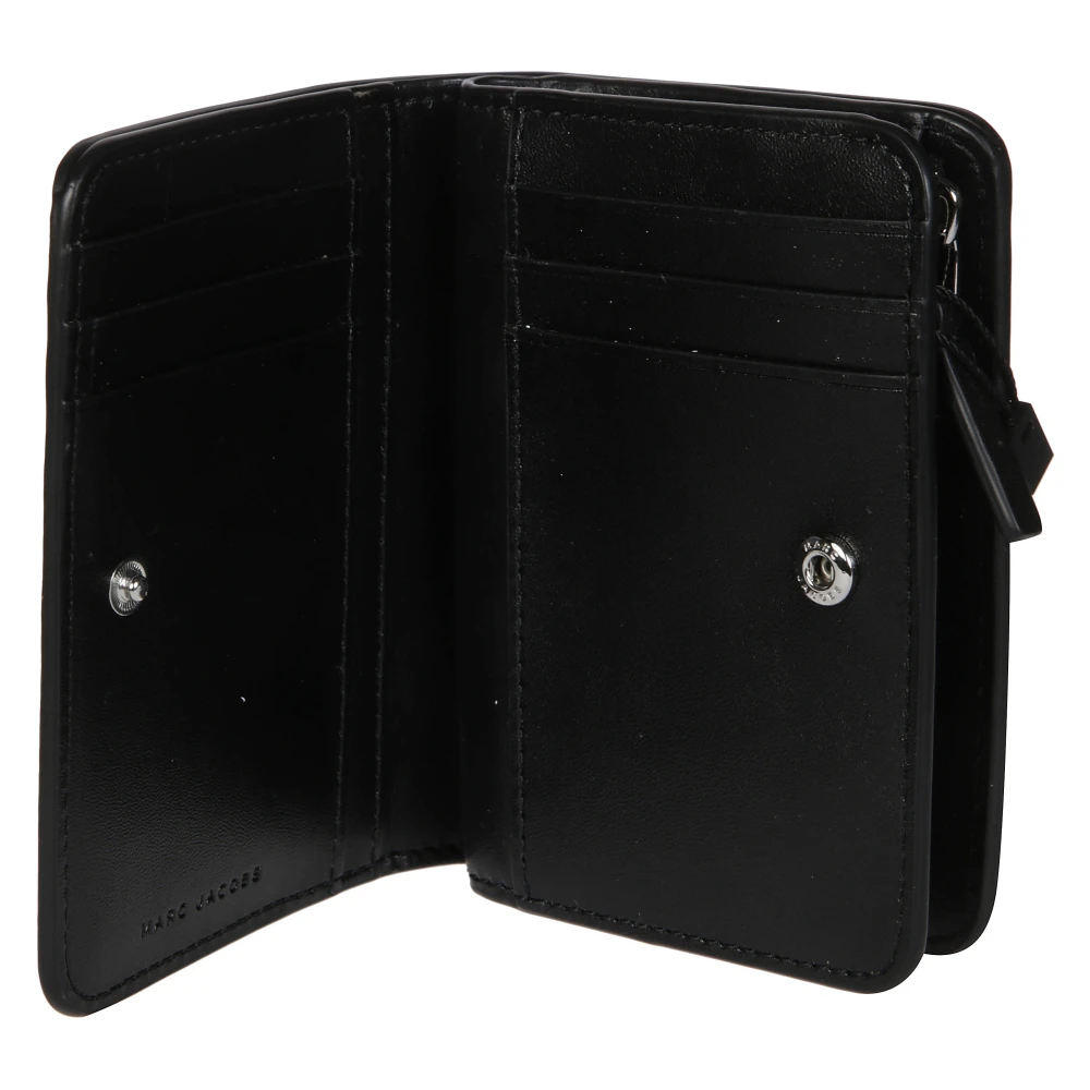 Marc Jacobs Mini Compact Portemonnee Black Dames