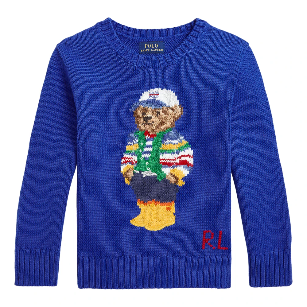 Polo Ralph Lauren Royal Bear Pullover Sweater Blue, Unisex