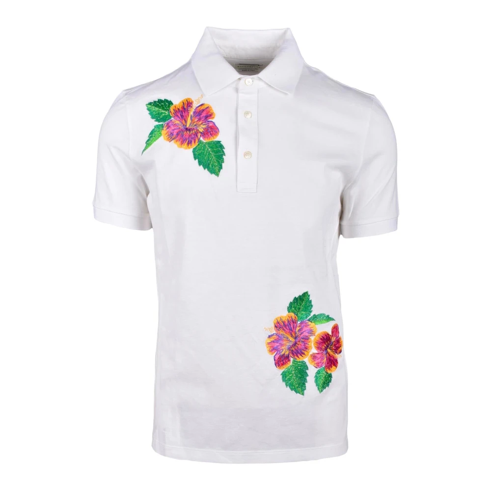 Ballantyne Katoenen Polo Shirt White Heren