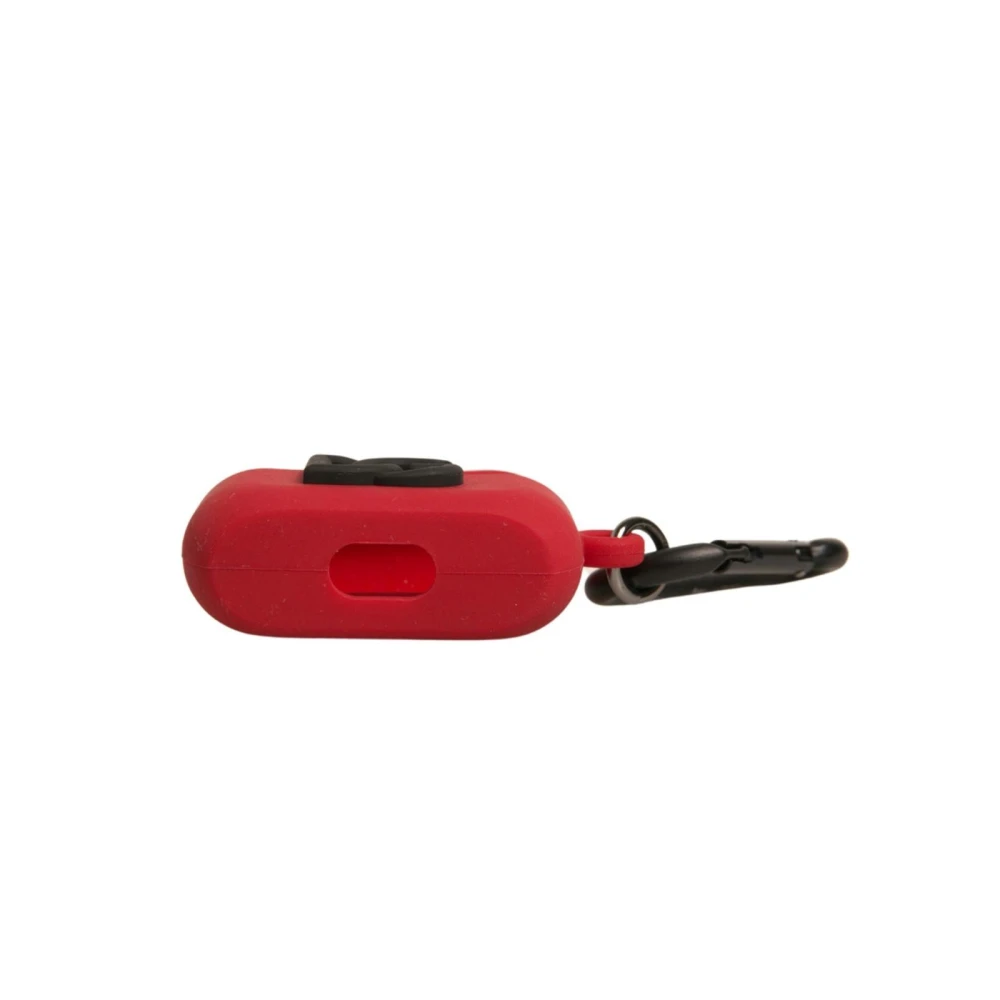 Dolce & Gabbana Geëtst siliconen Airpods-hoesje Red Heren