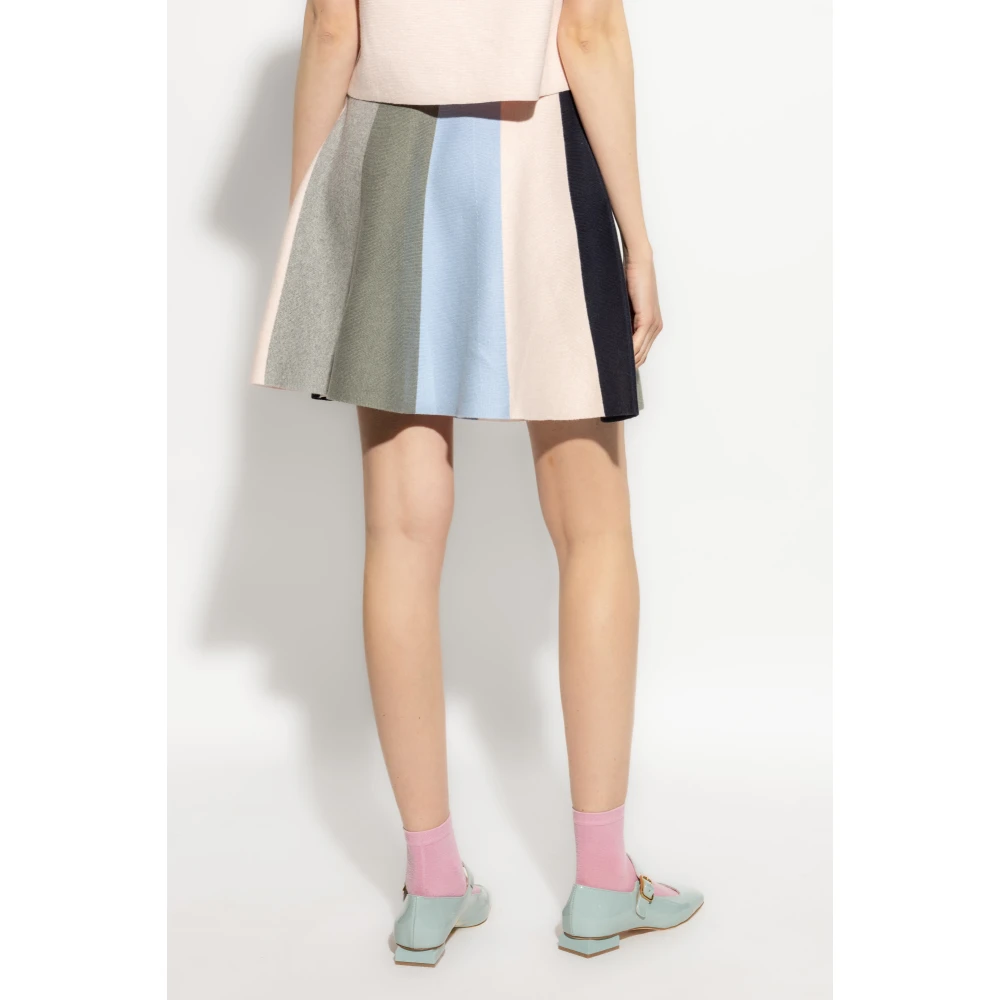 JW Anderson Rok met kasjmier afwerking Multicolor Dames