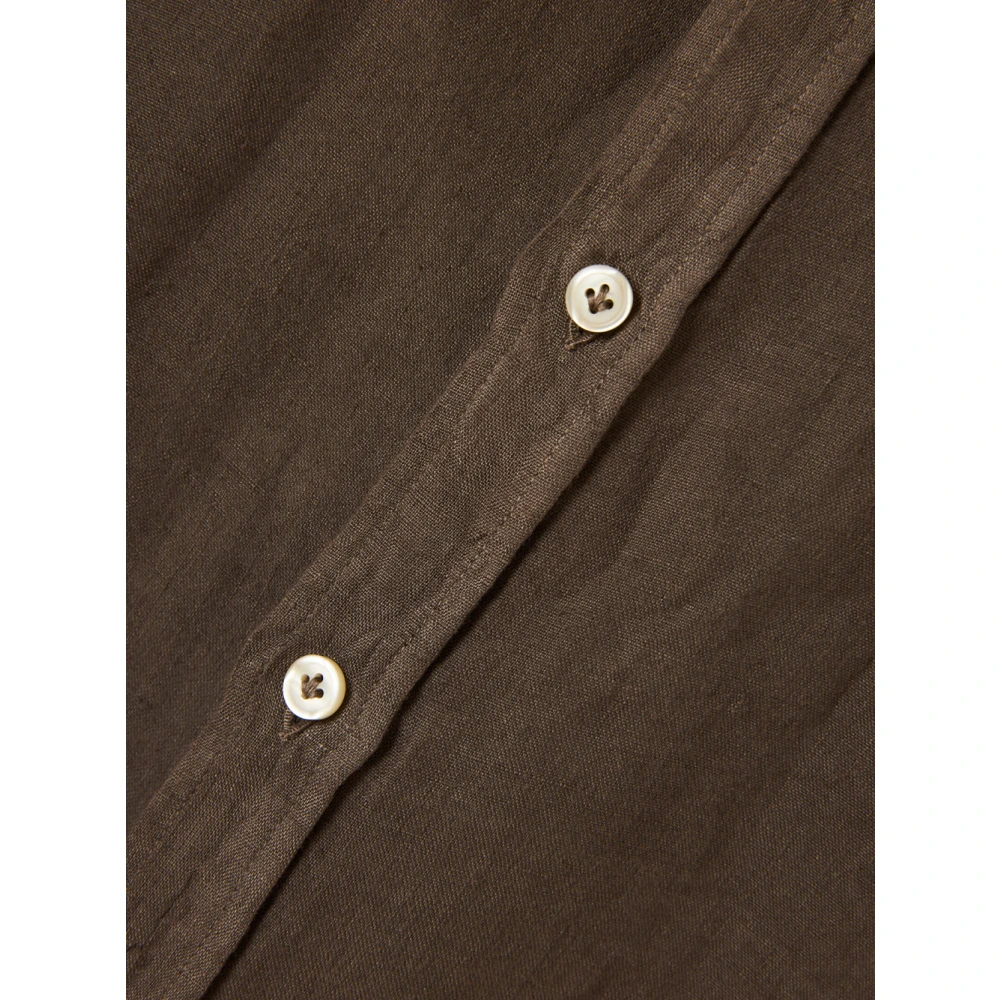 Sonrisa Casual Shirts Brown Heren