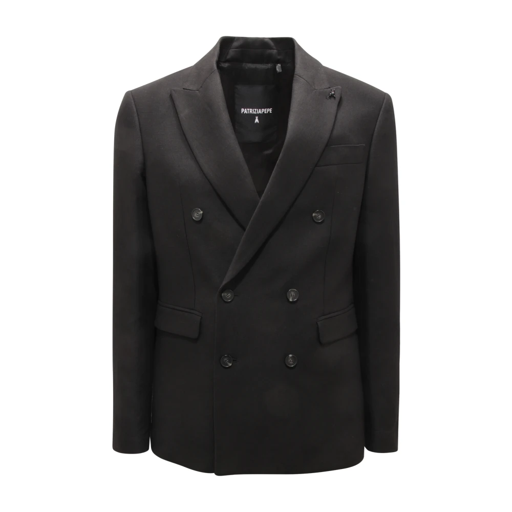 Patrizia Pepe Uomo Nero Giacche, S, New,