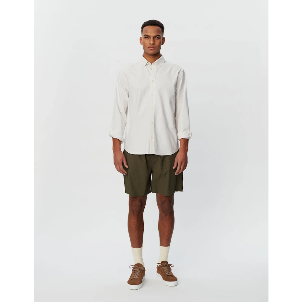 Les Deux Casual Overhemd Beige Heren