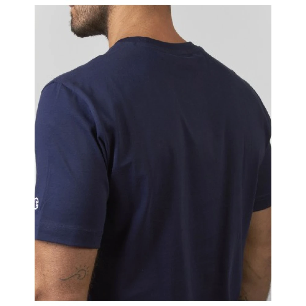 Champion Heren Sport Jersey T-Shirt Blue Heren