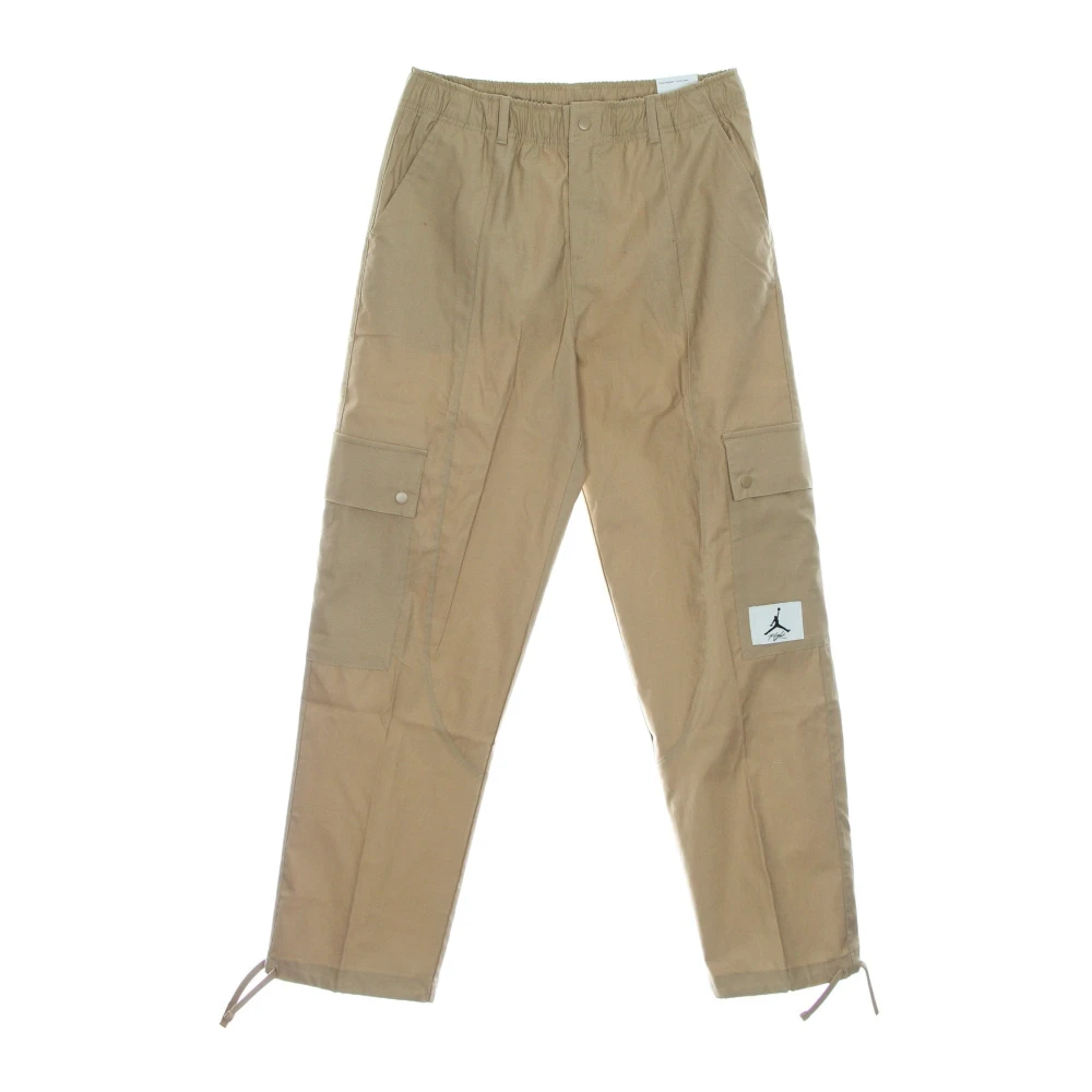 Jordan Handige Hennep Lange Broek Brown Dames