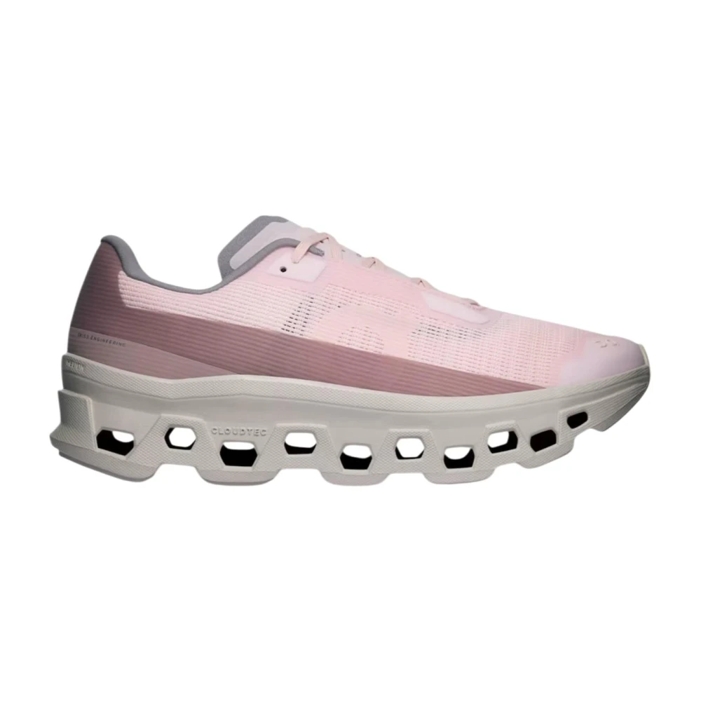 On Running Running Shoes, Female, 5 1/2 Uk, Cloudmonster Void Pink