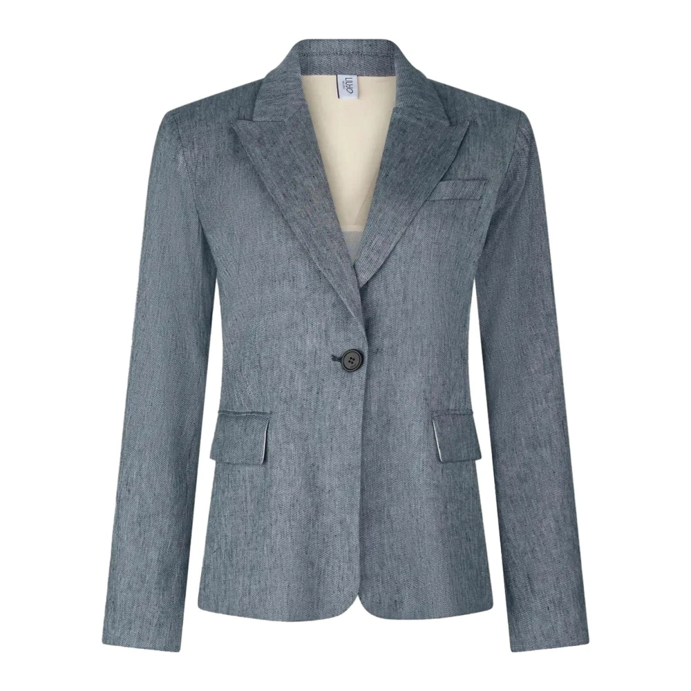 Liu Jo - Jackets > Blazers - Blue - Liu Jo - Modalova