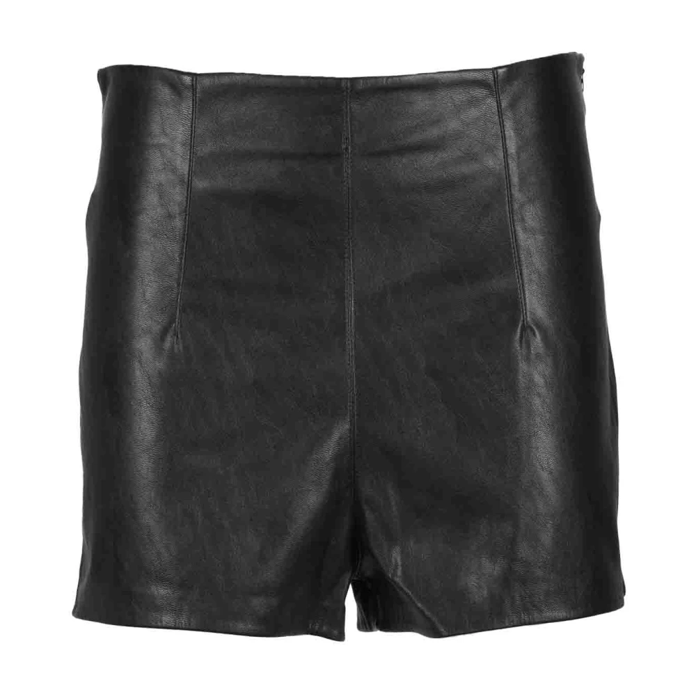 Pinko Stijlvolle polyester shorts Black Dames