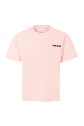 t-shirt-en-coton-rose-a-manches-courtes