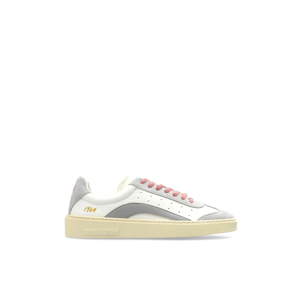 Dsquared2 Women's White Sneakers, 6 Uk, Rider Trainers