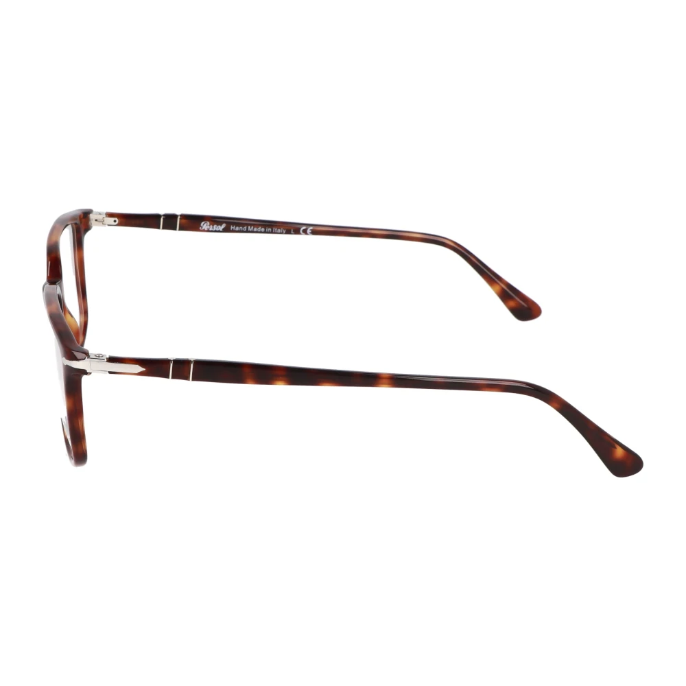 Persol Vierkante montuur bril Brown Unisex