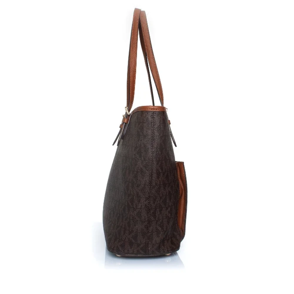Michael Kors Pre-owned Fabric totes Brown Dames