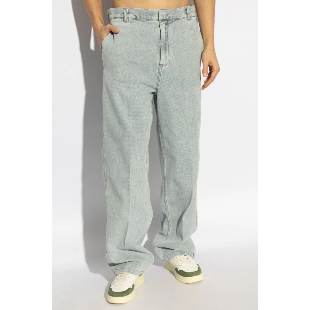 Emporio Armani Jeans met wijde pijpen Blue Heren
