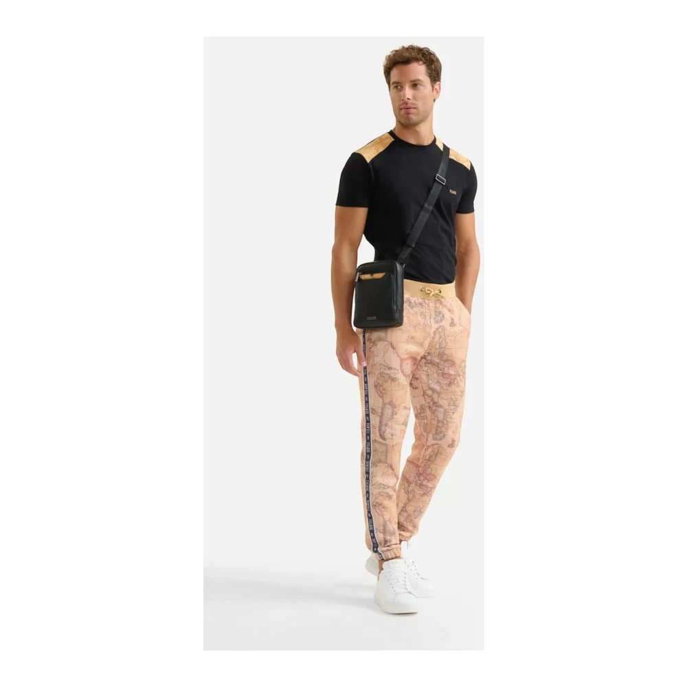 Alviero Martini 1a Classe Geo Classic Joggingbroek Beige Heren