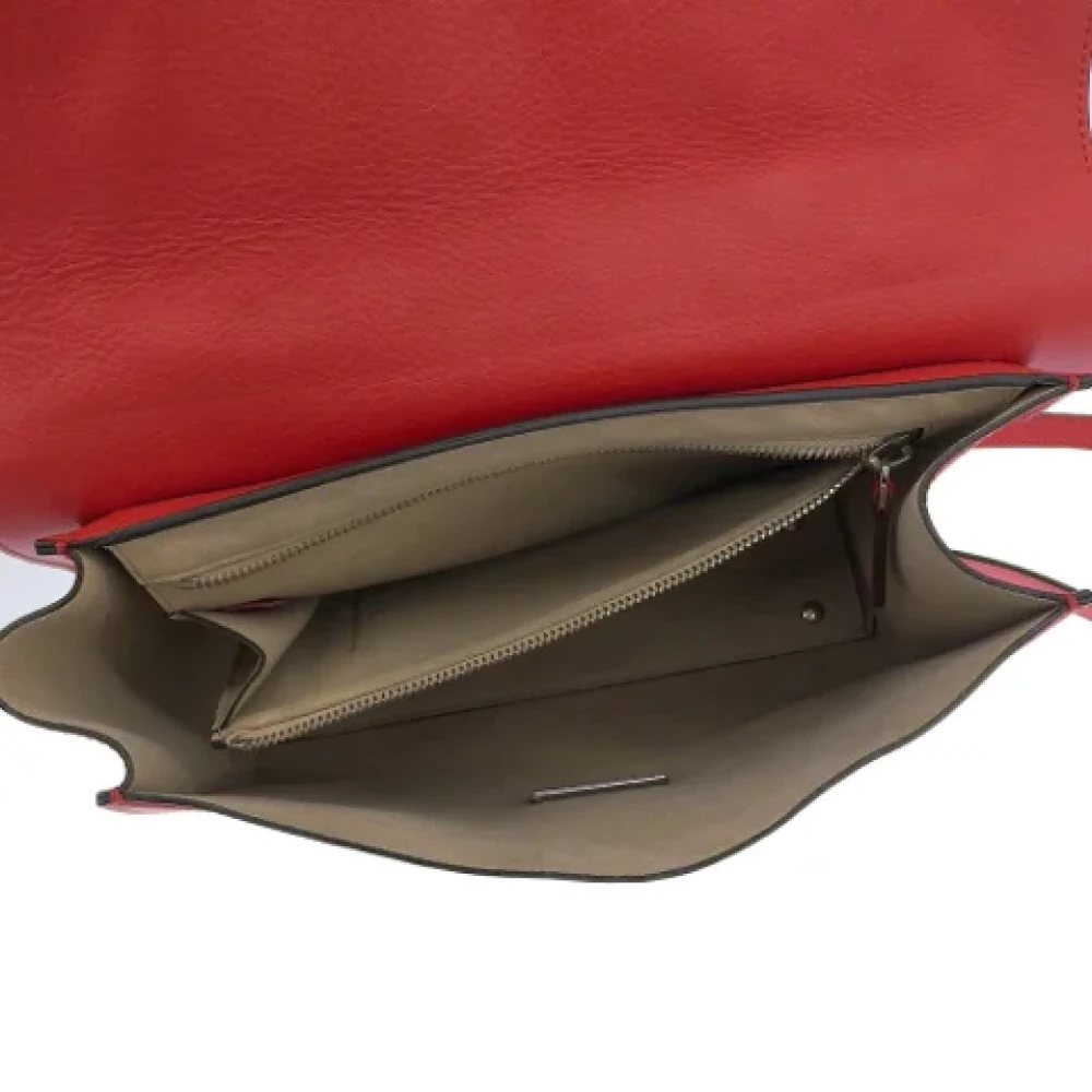 Givenchy Pre-owned Leather handbags Red Dames