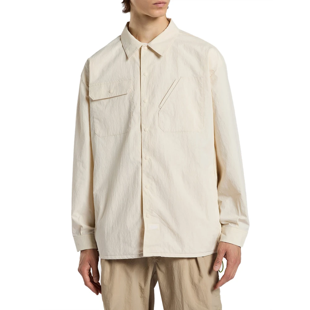 Dickies Casual Oversized Work Shirt in het wit White Heren