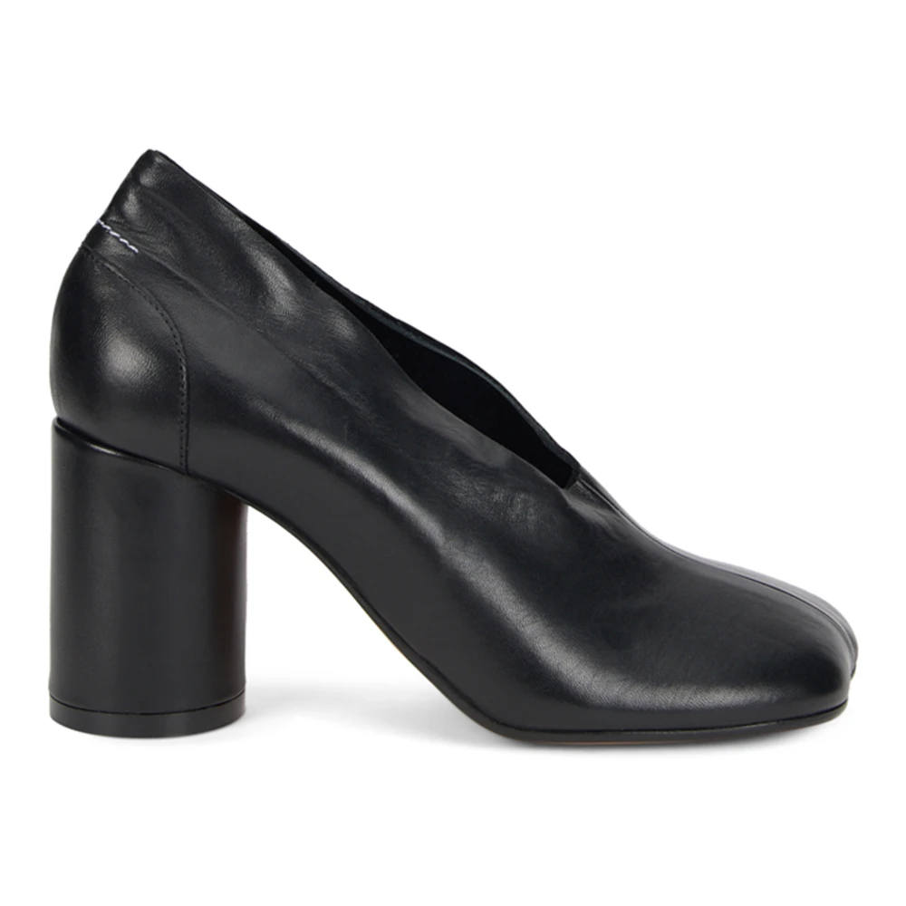Mm6 Maison Margiela Anatomic Court Shoes - Female - Pumps - Black - 5 Uk - Shoes